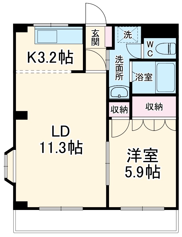 グランシャリオの間取り
