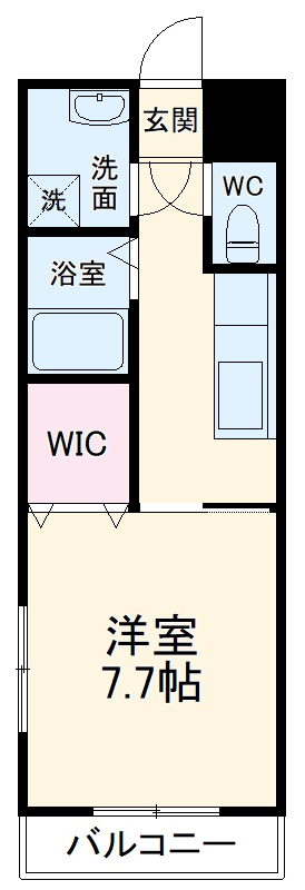 ラフィーヌ・昴Ⅱの間取り