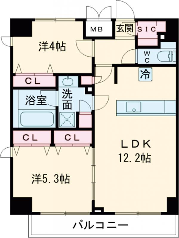 S-RESIDENCE押上Southの間取り