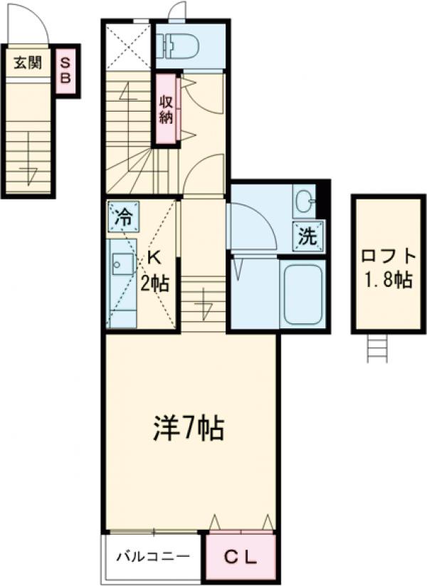 アヴァンセの間取り