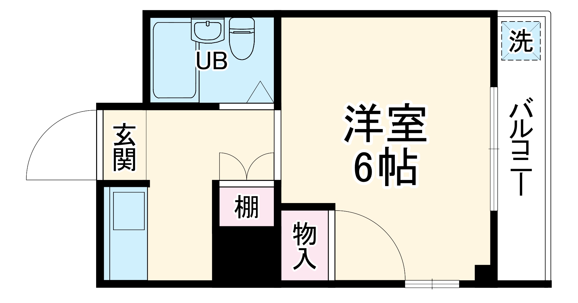 コーポR&K2の間取り