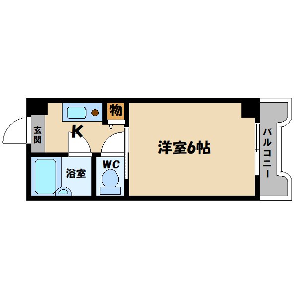 ロータリーマンション平代町の間取り