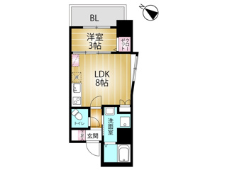 LANART蘇我の間取り