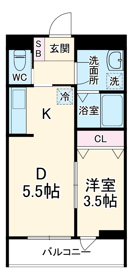 リーブルファイン浦和美園の間取り