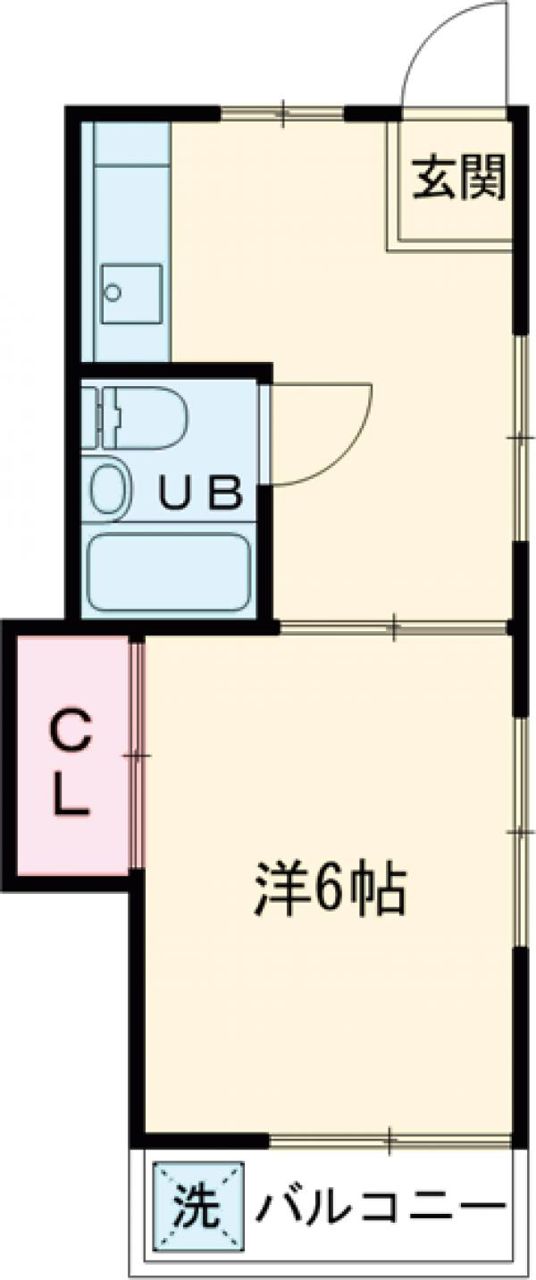 ビラ三枝の間取り