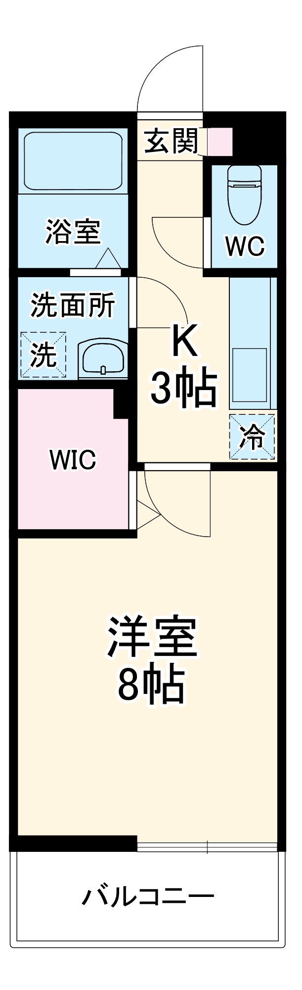 リブリ・アレンダドールⅠの間取り