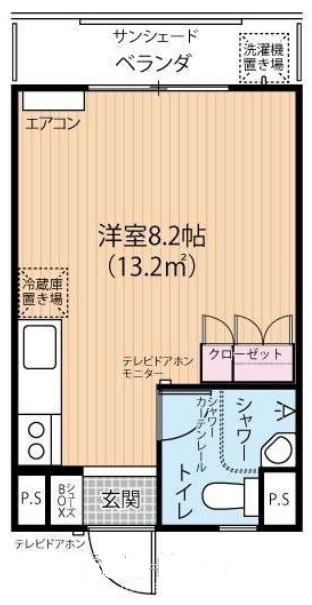 ケイコー樋川マンションの間取り