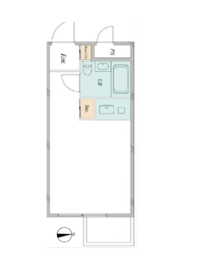 スカイコート駒沢第2の間取り