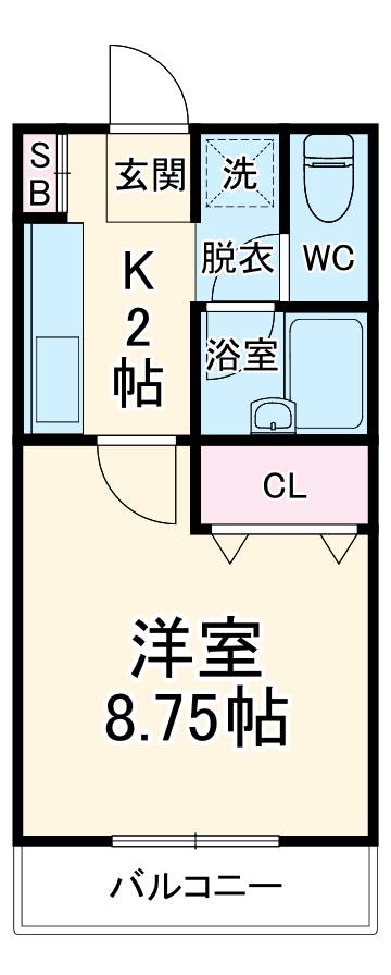 コーポアルチェの間取り