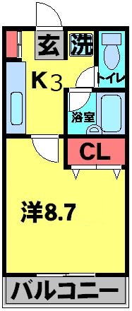 コーポアルチェの間取り