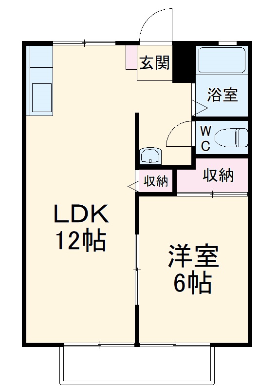 パナハイツサカモトの間取り