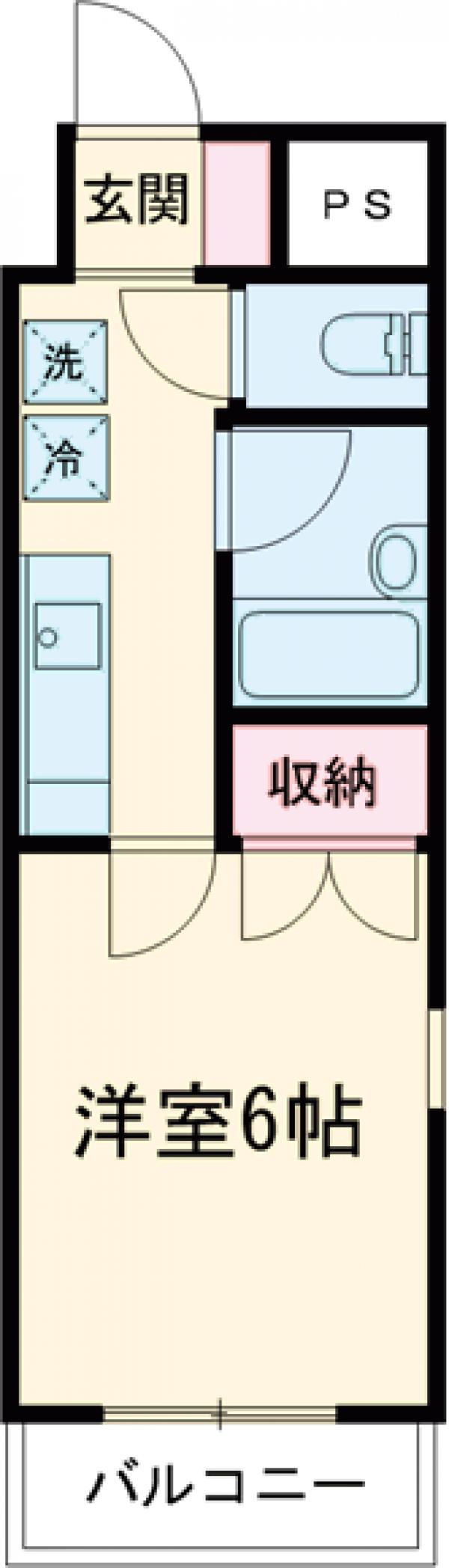 カームマンション明神町の間取り