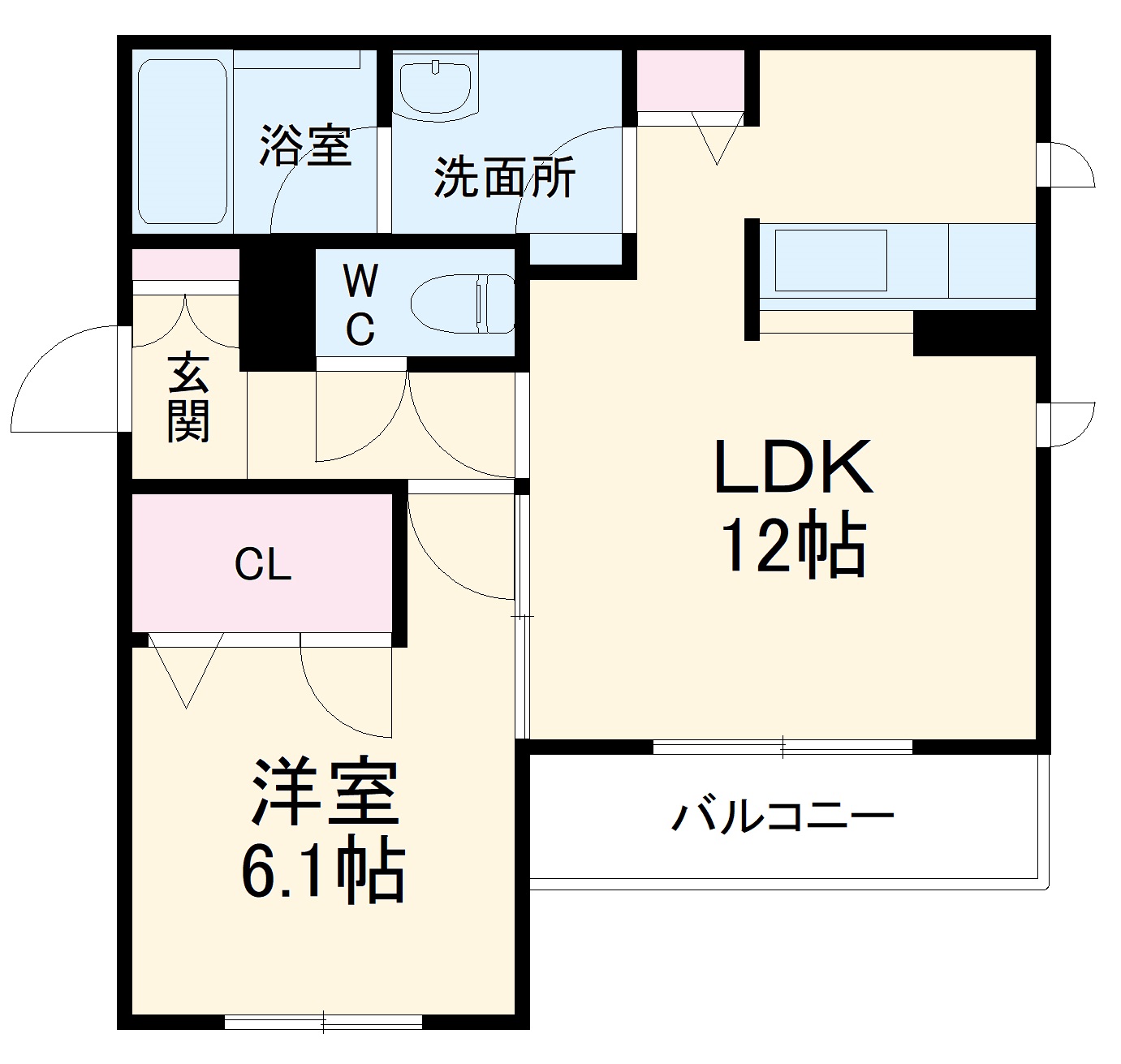 豊中シャーメゾンSKの間取り