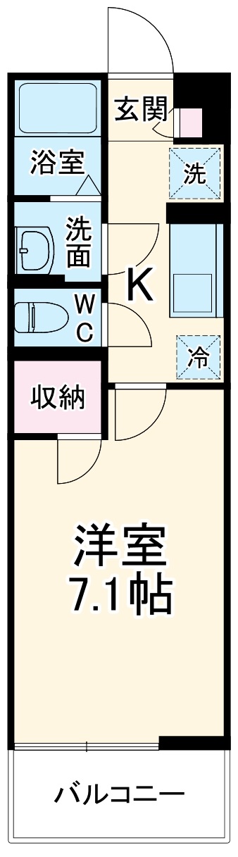 ヴィラさがみ野の間取り