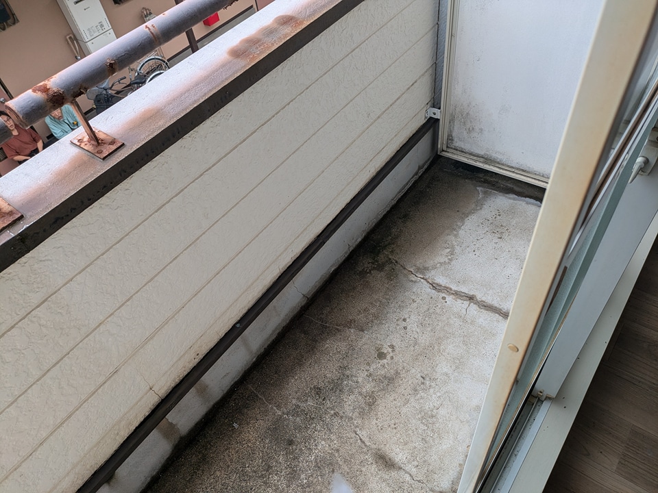 11/17 バルコニー