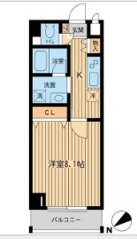 ベルメゾン吉祥寺の間取り