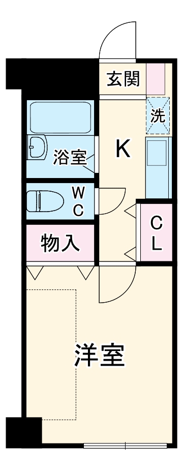 マーガレット東林間の間取り