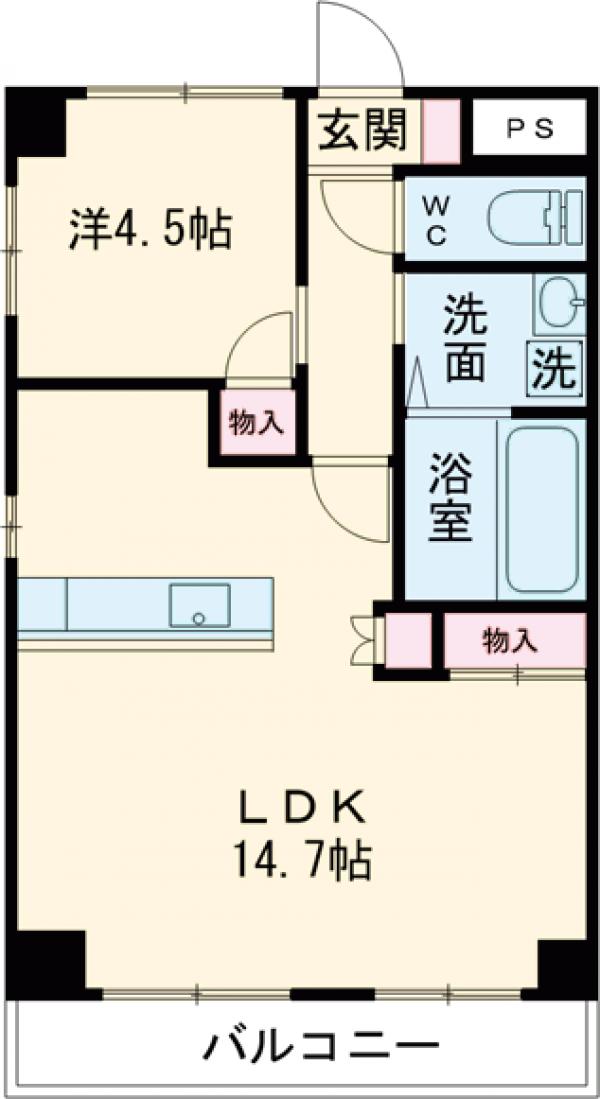 グリーンフォレストの間取り