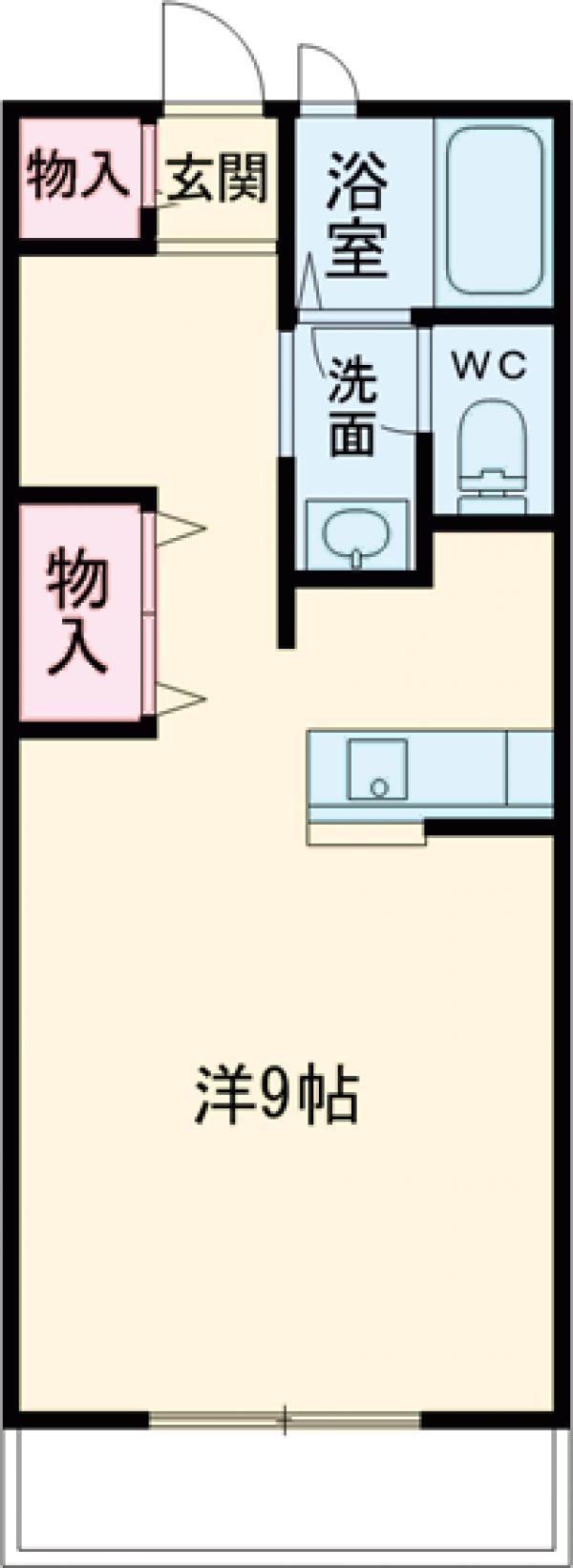 オーベルジュ元今泉の間取り