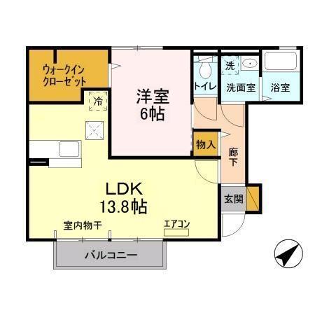 ポルテボヌールⅡの間取り