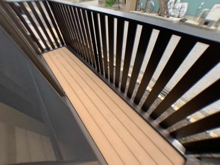 12/18 バルコニー