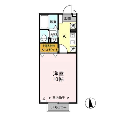 リビングタウン上並榎 A/Bの間取り