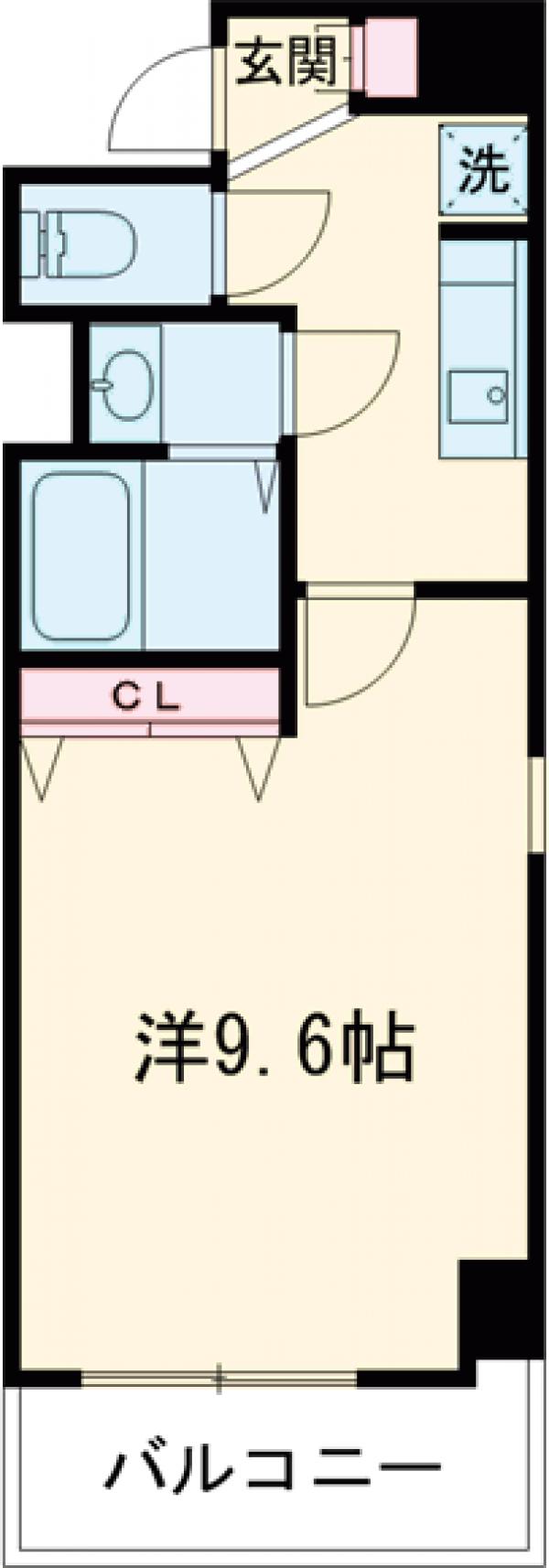カーサ デ グリシーナの間取り