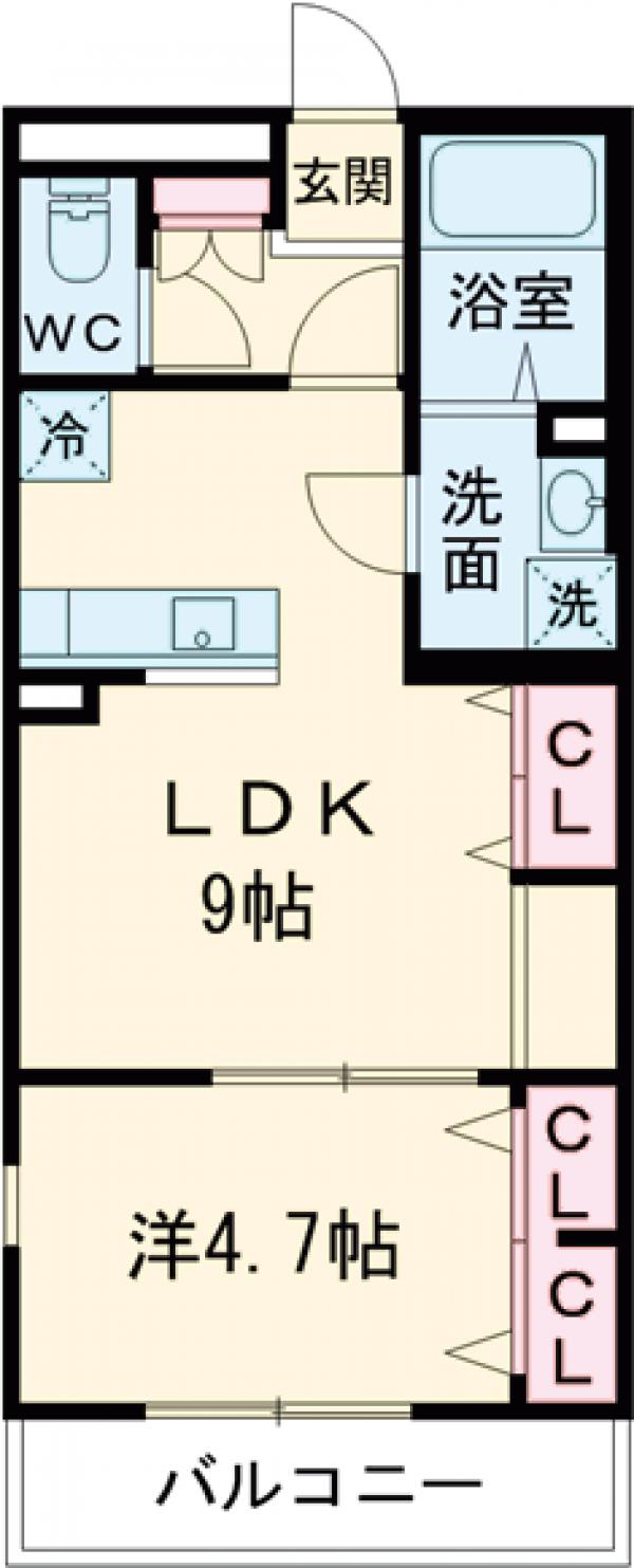 リブリ・myuの間取り