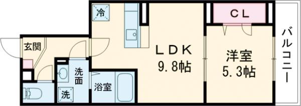 Dフラット恋ヶ窪の間取り