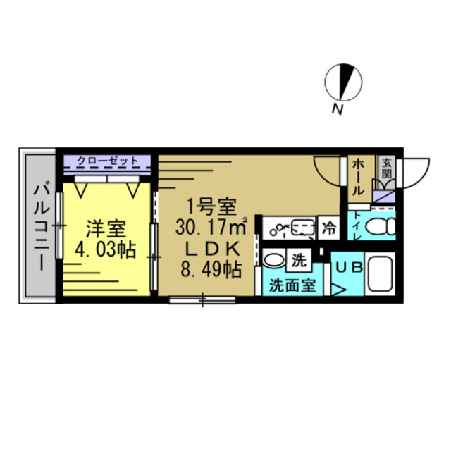 AK都賀の間取り