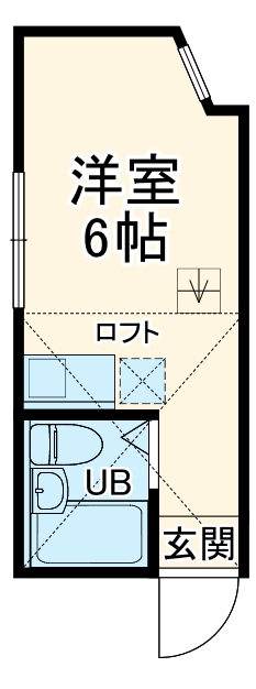 ユナイト港南サイレンスターの間取り