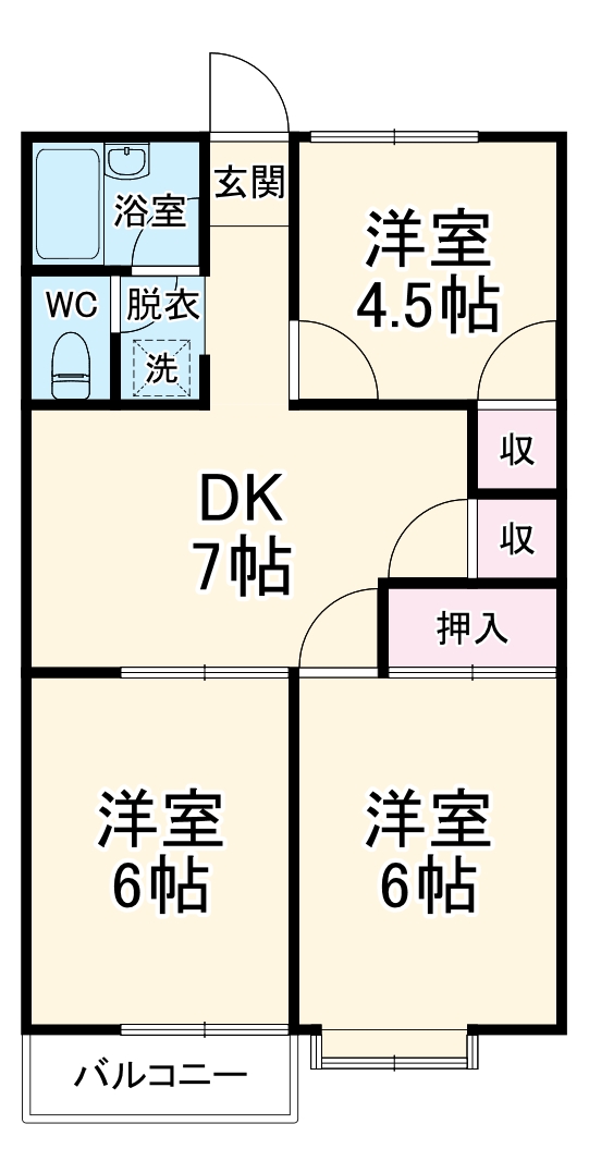 パークワンの間取り