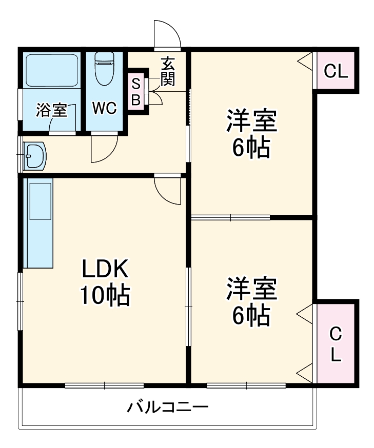 リアライズ東栄町の間取り