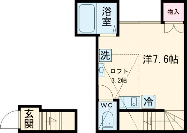 ライズ浜田山の間取り