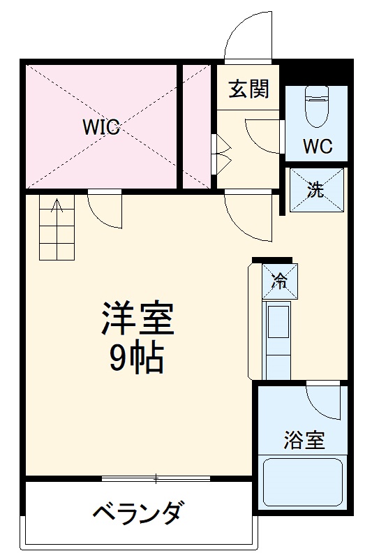 セザンヌ石巻の間取り
