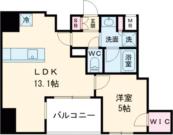 メインステージ浅草国際通りの間取り