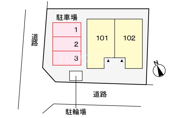 3/6 駐車場