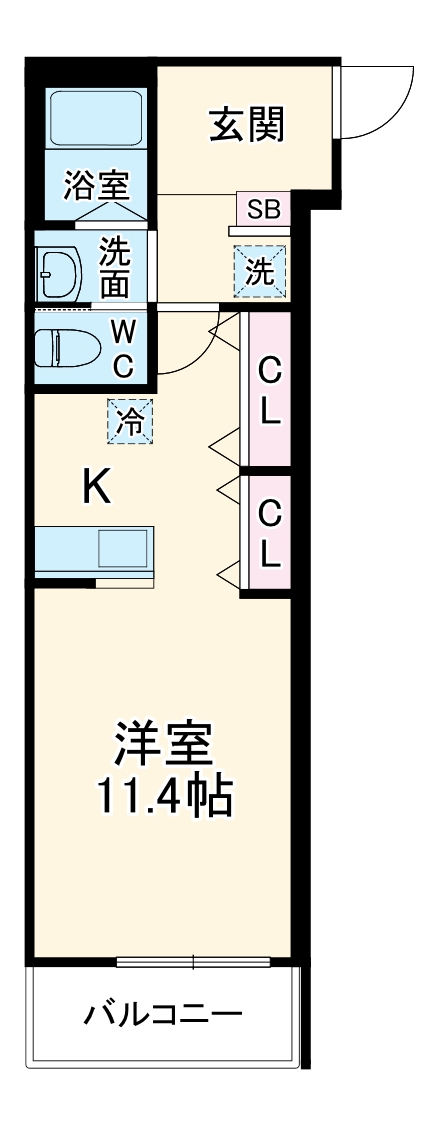 CM-TZの間取り