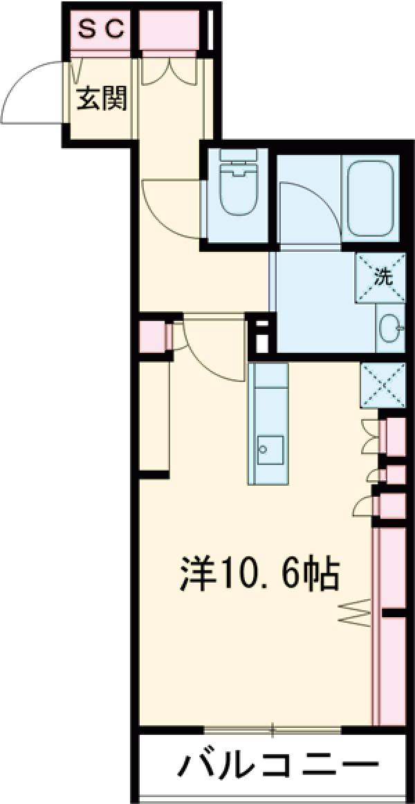 アクアシオンの間取り