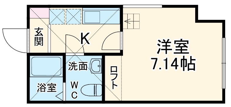 レジデンス久地の間取り