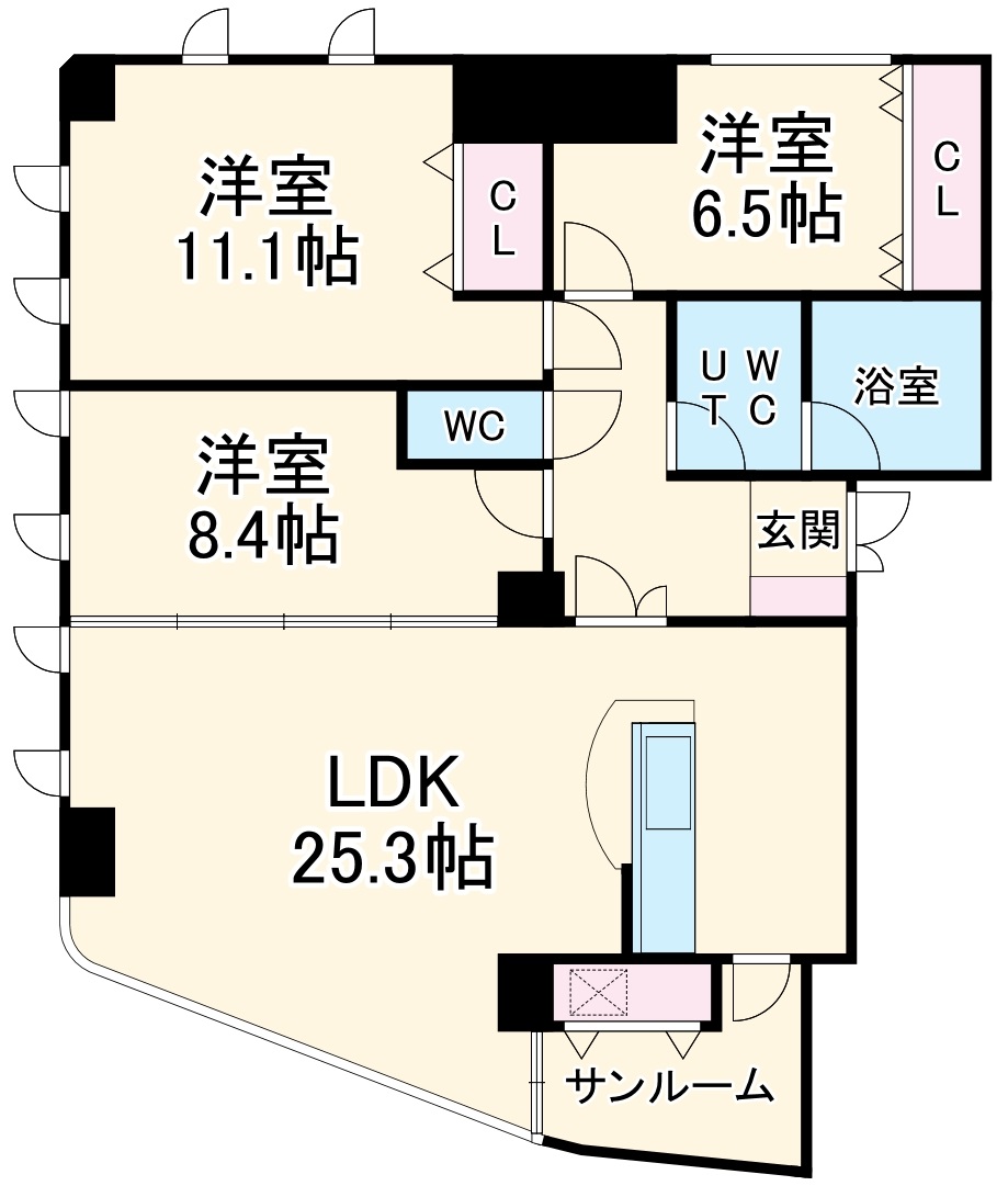 ニュークレスの間取り