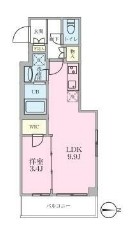 リージア三軒茶屋の間取り