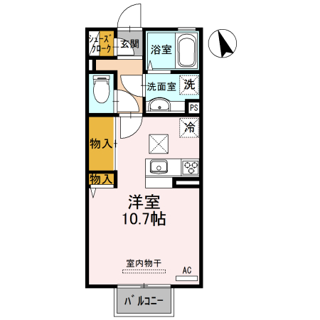 ジュール・シャンの間取り