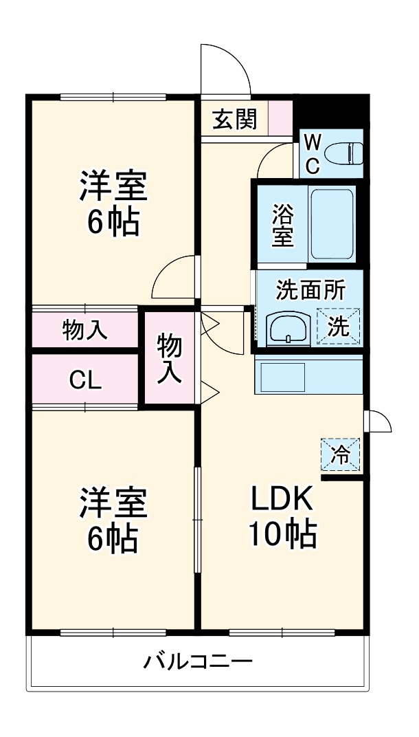 ミレニアムの間取り