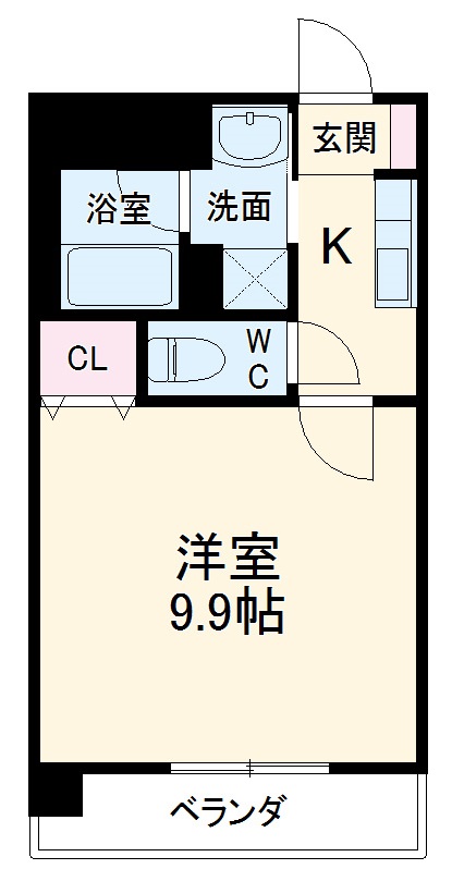 Ｃｈｅｒｒｙ　ｓｕｉｔｅの間取り