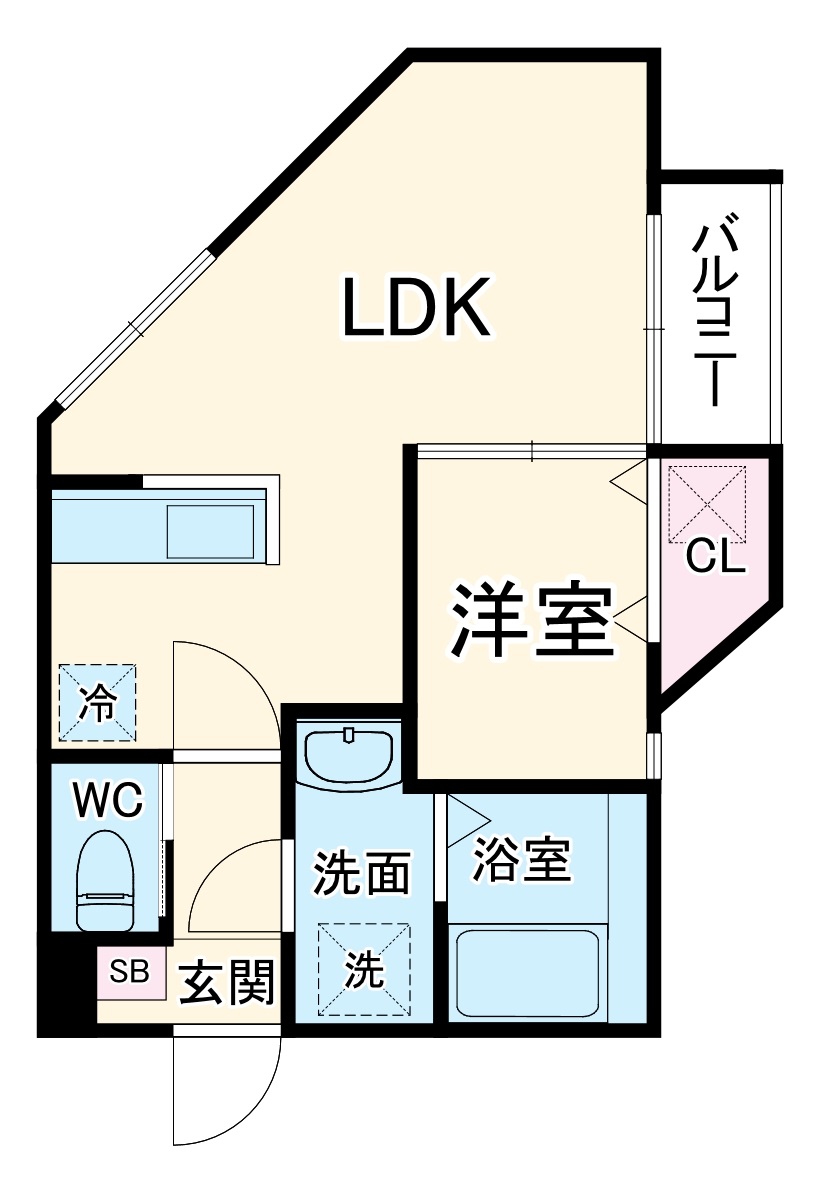 Patina新瑞橋の間取り