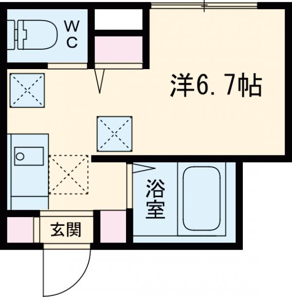 グローリア明大前の間取り