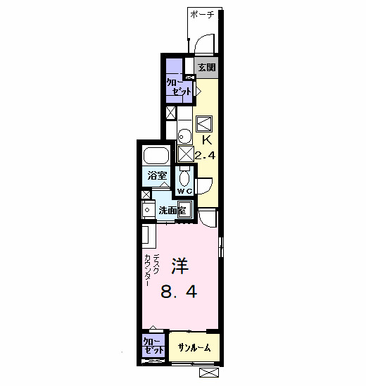 Kpuse(ケイプス)の間取り