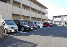 8/18 駐車場