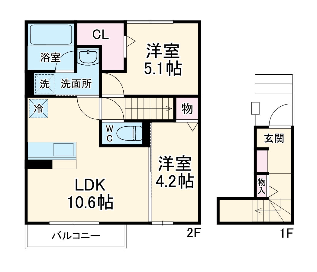 フローラの間取り